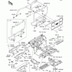 Mule 610 4x4 XC (KAF400-DEF) Guards  /  cab frame