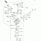 Mule 600 (KAF400-BEF) Карбюратор