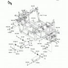 Teryx 750 FI 4X4 LE (KRF750-RDF) Крепление двигателя