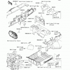 Teryx4 750 4x4 EPS Realtree AGP HD (KRT750-DDF) Наклейки предупреждения