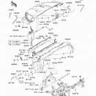 Teryx 750 FI 4X4 LE (KRF750-RDF) Переднее крыло(ья)