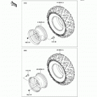 Mule 610 4x4 XC (KAF400-DEF) Wheels  /  tires