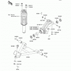 Mule 4010 Diesel 4X4 (KAF950-FDF) Передняя подвеска