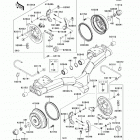 Mule 4010 Diesel 4X4 (KAF950-FDF) Задние тормоза