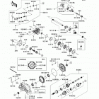 Teryx4 750 4x4 EPS (KRT750-BDF) Карданный вал