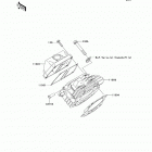 Mule 610 4x4 XC (KAF400-DEF) Головка цилиндра