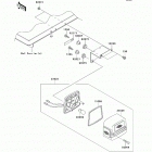 Mule 610 4x4 (KAF400-AEF) Фонарь