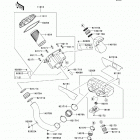 Teryx4 750 4x4 EPS Realtree AGP HD (KRT750-DDF) Воздухозаборник