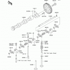 Mule 4010 Diesel 4X4 (KAF950-FDF) Распред вал  / клапана