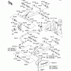 Teryx 750 FI 4X4 Sport (KRF750-SDF) Задняя подвеска