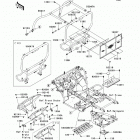 Mule 600 (KAF400-BEF) Guards  /  cab frame
