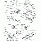 Teryx4 750 4x4 EPS Realtree AGP HD (KRT750-DDF) Карданный вал