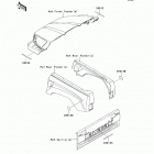 Teryx 750 FI 4X4 Sport (KRF750-SAF) Отражатели