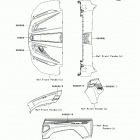 Teryx 750 FI 4X4 Sport (KRF750-SDF) Наклейки