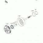 Teryx4 750 4x4 EPS Realtree AGP HD (KRT750-DCF) Сцепление