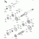 Teryx4 750 4x4 EPS Realtree AGP HD (KRT750-DCF) Трансмиссия