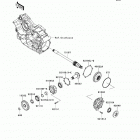 Teryx4 750 4x4 EPS Realtree AGP HD (KRT750-DCF) Передняя коническая зубчатая передача