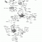 Teryx4 750 4x4 EPS Realtree AGP HD (KRT750-DCF) Детали рамы (фронт)