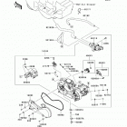 Teryx4 750 4x4 EPS Realtree AGP HD (KRT750-DCF) Акселератор