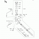 Teryx4 750 4x4 EPS Realtree AGP HD (KRT750-DCF) Главный тормозной цилиндр