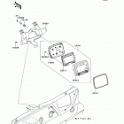 Teryx4 750 4x4 EPS Realtree AGP HD (KRT750-DCF) Приборы