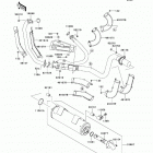 Teryx4 750 4x4 EPS Realtree AGP HD (KRT750-DCF) Глушитель