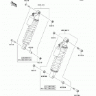 Teryx4 750 4x4 EPS Realtree AGP HD (KRT750-DCF) Амортизатор