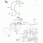 Teryx4 750 4x4 EPS Realtree AGP HD (KRT750-DCF) Топливный бак