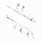 Teryx4 750 4x4 EPS Realtree AGP HD (KRT750-DCF) Тросы управления