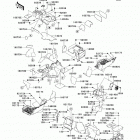 Teryx4 750 4x4 EPS Realtree AGP HD (KRT750-DCF) Детали рамы (зад.)