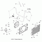 RANGER 400 4X4 - R12RH45AG/AH/AR Система охлаждения