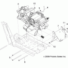 RANGER 400 4X4 - R12RH45AG/AH/AR Крепеж КПП