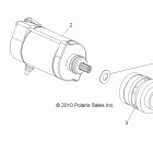 RANGER RZR 4 800 EFI - R12XE76AD/7EAO Стартер