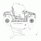 RANGER RZR S 800 EFI - R12VE76AD/AO Body, side nets