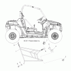 RANGER RZR S 800 EFI - R12VE76AD/AJ/AO Body, side nets