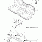 RANGER XP 800 - R12TH76/TH7E/TX7E Body, seat and base