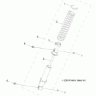 RANGER RZR 170 - R12VA17AA/AC Suspension, shock, front
