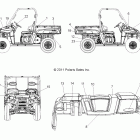 RANGER XP 800 - R12TH76/TH7E/TX7E Наклейки