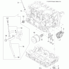 RANGER 900 DIESEL - R12TH90DG Engine, oil system and dipstick