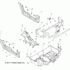 RANGER RZR S INTL/ISRAEL - R12VE76FX/FI Body, floor and rocker panels