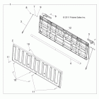 RANGER 400 4X4 - R12RH45AG/AH/AR Body, tailgate asm.