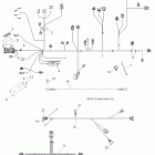 RANGER XP 800 - R12TH76/TH7E/TX7E Пучок проводов