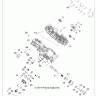 RANGER XP 800 - R12TH76/TH7E/TX7E Картер КПП