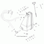 RANGER 400 4X4 - R12RH45AG/AH/AR Масляный бак