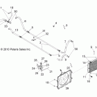 RANGER CREW 800 - R12WH76AG/AR/EAH/EAV Система охлаждения