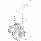 RANGER XP 800 - R12TH76/TH7E/TX7E Engine, oil filter and dipstick