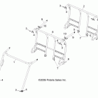 R11WH50AG/AH/AR RANGER 4X4 500 CREW Chassis, cab frame