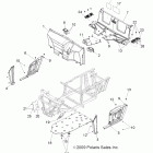 RANGER 400 4X4 - R12RH45AG/AH/AR Body, floor and fenders