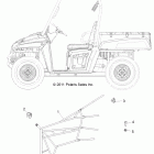 RANGER 400 4X4 - R12RH45AG/AH/AR Body, side nets