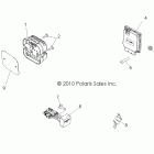 R11WH50AG/AH/AR RANGER 4X4 500 CREW Electrical, regulator, relays and ecu